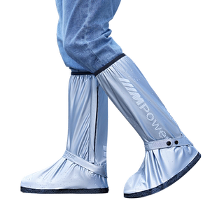 防雪鞋套防滑玩雪装备滑雪保暖雨鞋防雨脚套儿童男雨靴女防水雪地
