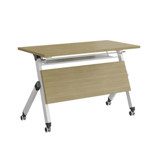 折叠会议桌可移动折叠拼接长条桌教育机构折叠桌培训办公桌椅组合