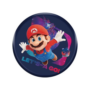 超级马力欧兄弟银河大电影-徽章盲盒 马里奥吧唧 随机一款