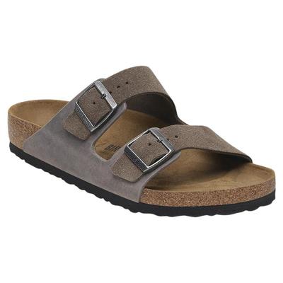 BIRKENSTOCK勃肯绒面革拖鞋