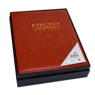 高档皮面全景大6寸相册本办公200张插页式家庭插页影集相簿纪念册