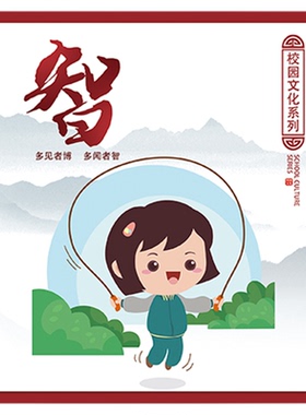 中国风国学品德教育礼仪孝俭勤智