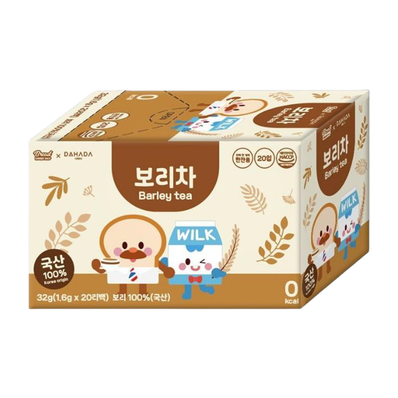 韩国DAHADA大麦茶独立包装冷热泡