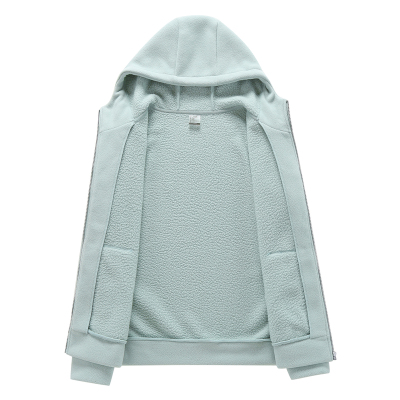 美式潮流摇粒绒连帽外套上衣男女