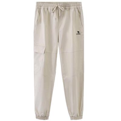 骆驼户外工装裤女机能束脚