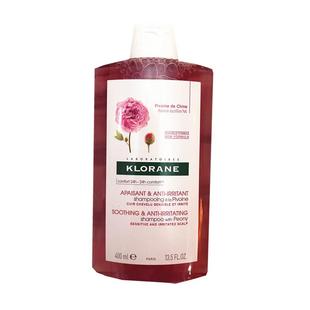 klorane康如金鸡纳/芍药/亚麻/芒果/薄荷/荨麻洗发水防脱控油蓬松