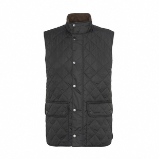 小贝同款英国Barbour百搭绗缝Lowerdale Gilet马甲背心内胆外套男
