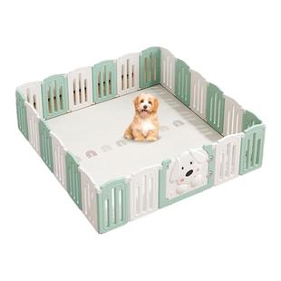 折叠室内狗狗围栏宠物栅栏狗笼子狗窝柯基中型小型犬专用护栏围挡