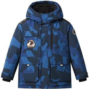 波司登儿童羽绒服男童工装风极寒中性户外加厚保暖东北出游抗寒