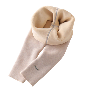 女童打底裤加绒加厚儿童冬款外穿纯棉保暖裤洋气女宝宝一体绒棉裤