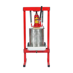 2024新款气动压榨机水果酒糟药渣榨汁机液压千斤顶压汁机