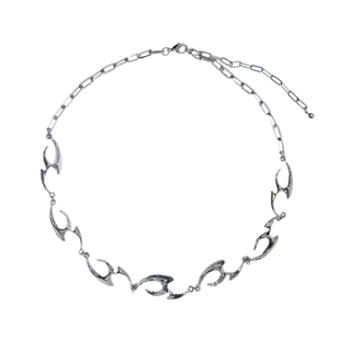 CHEALIMPID/.不规则异形金属项链街头嘻哈潮流男女高级感锁骨颈链