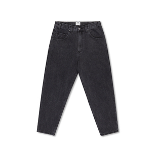 IDLT 90s 高质 重磅 炭灰炒色 锥形牛仔裤 宽松萝卜老爹裤 基本款