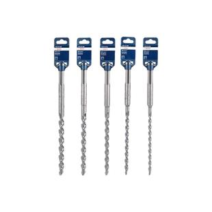 博世电锤钻头冲击钻头圆柄五坑2系加长穿墙建工钻头合金头单支装