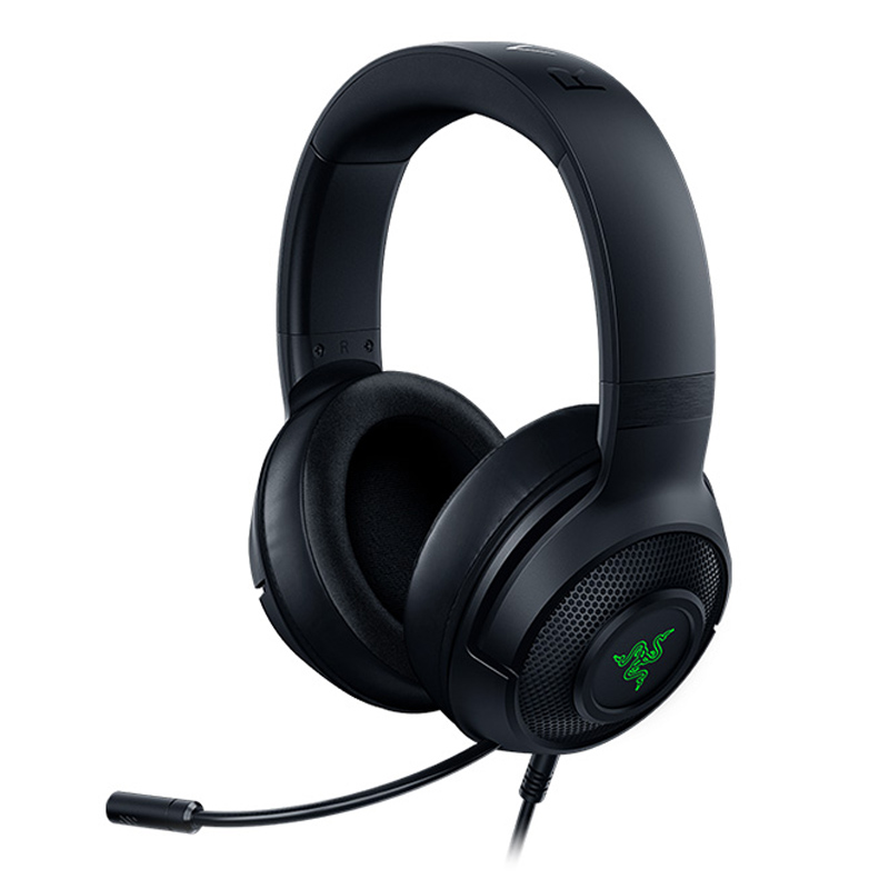 Razer雷蛇北海巨妖V3x头戴式耳机7.1声道电竞游戏RGB灯光USB耳麦