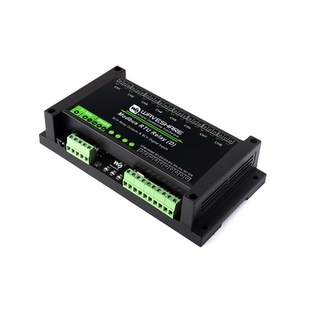 微雪 工业级8路开关量输入继电器模块RS485接口 Modbus RTU协议