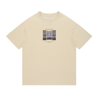 FEAROM 五周年新款夏季休闲潮流恶搞趣味印花男女圆领宽松短袖T恤