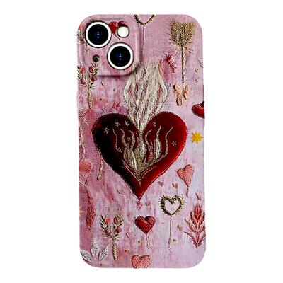 【很难不爱】复古艺术爱心手机壳