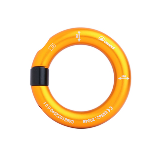 坎乐可拆卸装备连接环均匀受力安全带承重圆环可开半小圆环