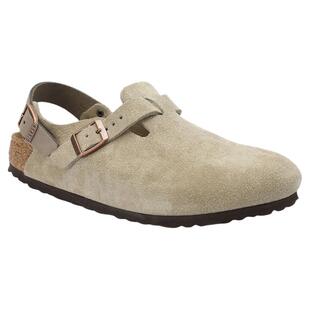 BIRKENSTOCK勃肯德国进口男女款牛皮绒面革软木Tokio包头系踝拖鞋