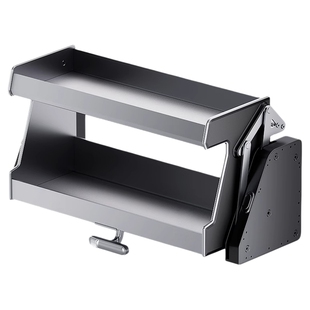 厨房吊柜升降拉篮橱柜上下缓冲开门式调料调味篮下拉式收纳置物架