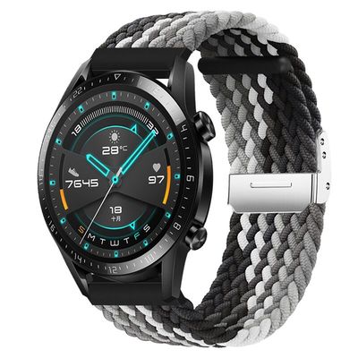 适用watch4/GT4磁吸编织手表带