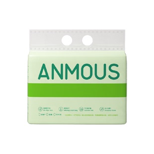 【下拉详情享优惠】Anmous安慕斯湿厕纸巾易冲散外出便携私处温和