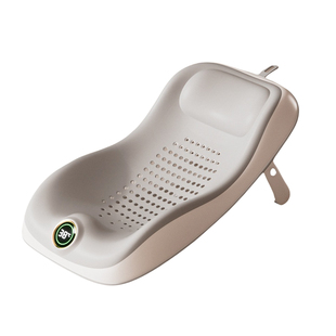 婴儿洗澡感温浴架新生儿坐躺托神器宝宝澡盆通用浴床托防滑垫浴网