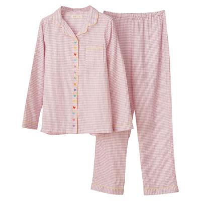 春季睡衣女2024年新款纯棉纱布日系甜美春秋长袖开衫两件套家居服