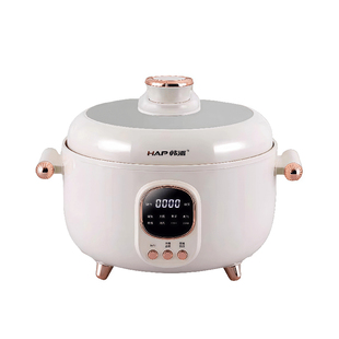 韩派电压力锅家用陶瓷釉三格内胆不沾锅鸳鸯内胆多功能火锅电饭煲