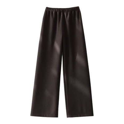 “Gala修容裤” 定制醋酸羊毛 柔糯通勤百搭简约阔腿直筒裤