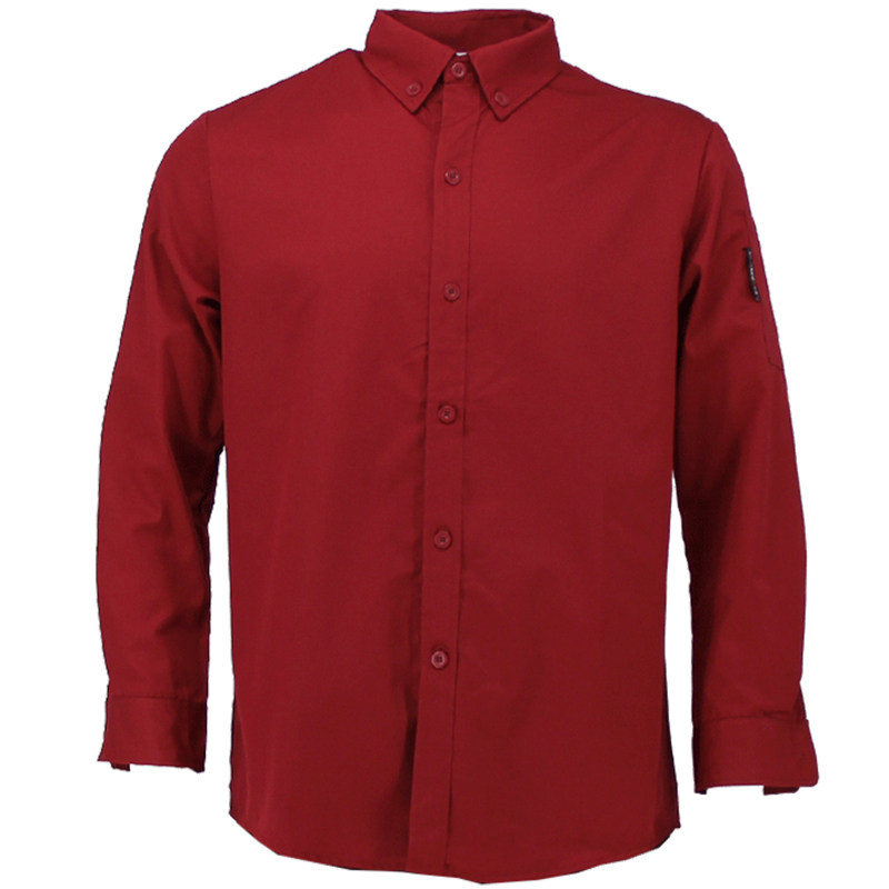 服务员春夏长袖工作服餐饮酒店上衣女奶茶店工装制服定制绣印LOGO