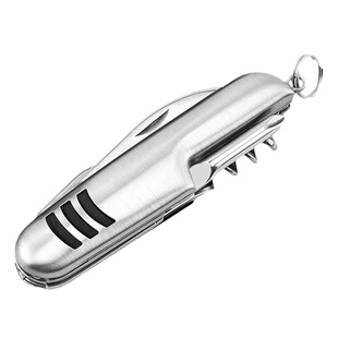 5开瑞士军士刀 不锈钢折叠小刀户外 多功能折叠刀 小号迷你开瓶器