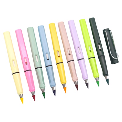 永恒免削彩色铅笔可擦初学者儿童