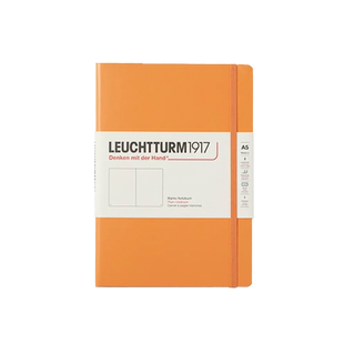 LEUCHTTURM1917德国灯塔A5硬封面中开经典笔记本手账商务高端文具横线空白学习日记商务送礼【可定制印名字】