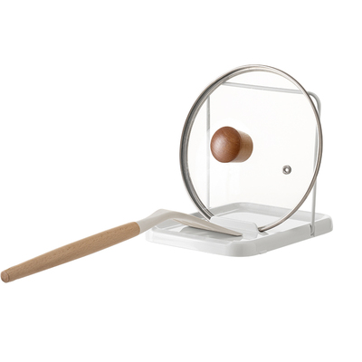 懒角落锅盖架台面坐式可折叠