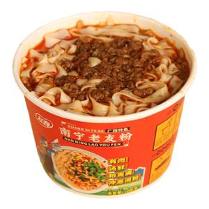 广西正宗南宁老友粉友春冲泡河粉扁粉干粉速食泡面方便面美食桶装