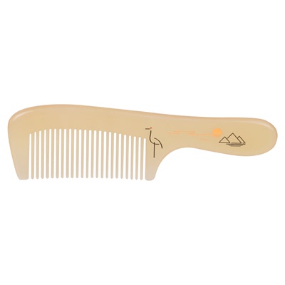 谭木匠羊角梳16CM白角按摩
