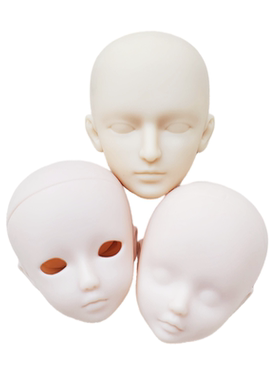 正版朵精灵男女娃娃练妆头模mjd