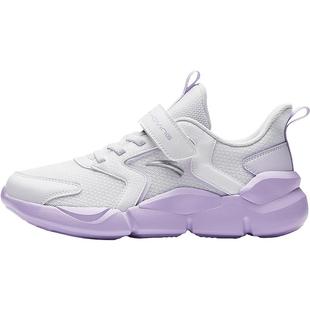 安踏儿童女童运动鞋2026秋冬季新款革面保暖防风冬鞋休闲跑步鞋子