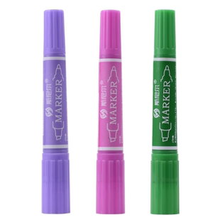 斯尼尔彩色油性马克笔套装海报笔美术搭配收纳盒单支自选可加墨12色24色30色40色64色学生黑色文具pop笔