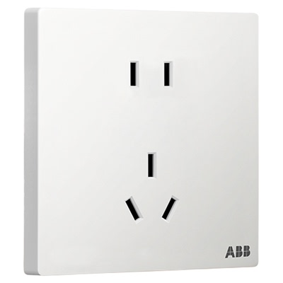 【热销】哑光奶油风开关插座面板