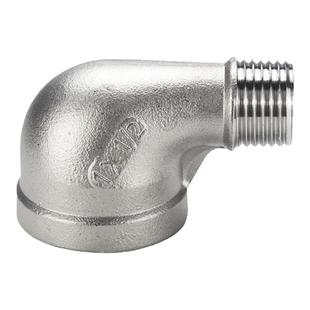 304不锈钢变径内外丝弯头异径内外丝90度弯头大小头4分变6分变1寸