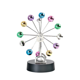 创意混沌摆永动机桌面装饰品小摆件反重力磁悬浮牛顿摆平衡球礼物