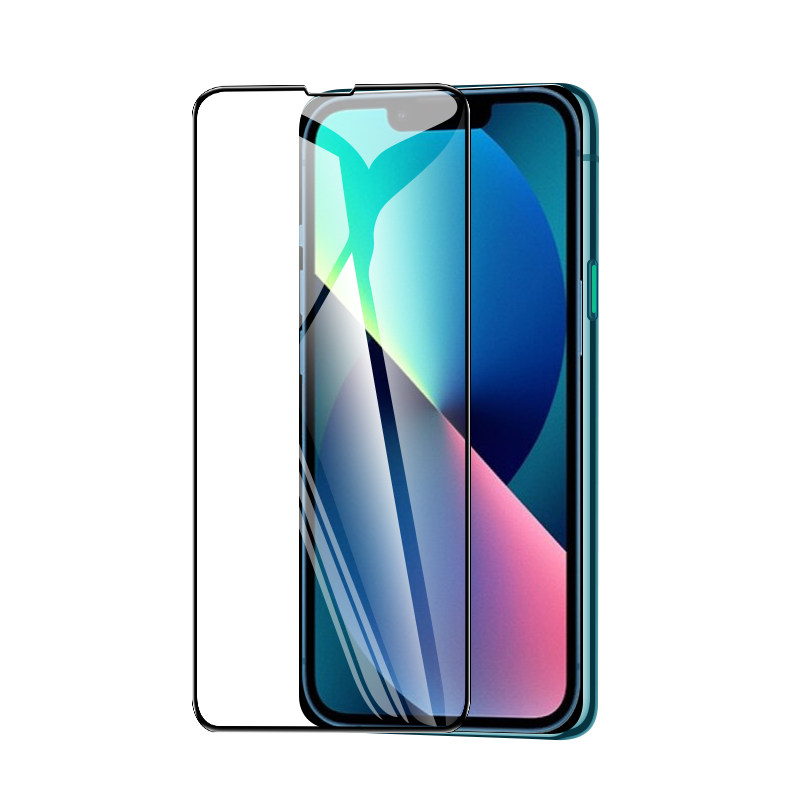 闪擎适用于苹果13钢化膜iphone13pro手机膜5G高清抗蓝光ipone13promax全屏覆盖保护ip13mini玻璃13max防摔por