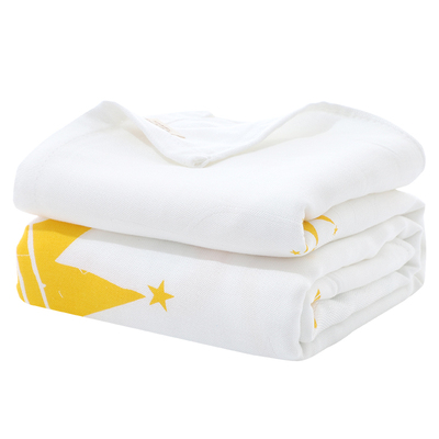 冰丝竹纤维超柔吸水婴儿浴巾薄款