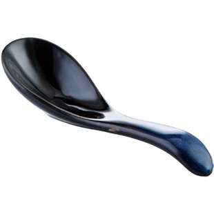 日式创意小勺子陶瓷汤勺家用喝汤调羹小号汤匙商用餐厅拉面勺子