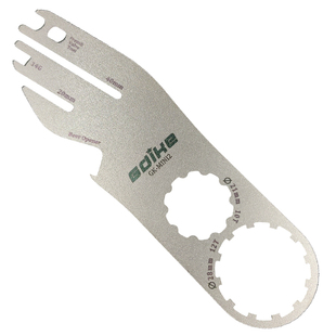 自行车碟刹盘片校正扳手辐条帽锁踏保养前叉肩盖工具法嘴拆装维修