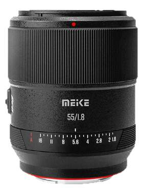 MEKE美科55mm F1.8 Pro自动人像镜头全画幅合适松下L富士X索尼E口