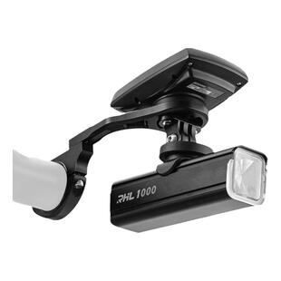 自行车灯延伸支架车把延长拓展前灯码表运动相机吊装固定座架配件